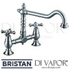 Bristan Colonial Bridge Sink Mixer Brushed Nickel Tap Spare Parts